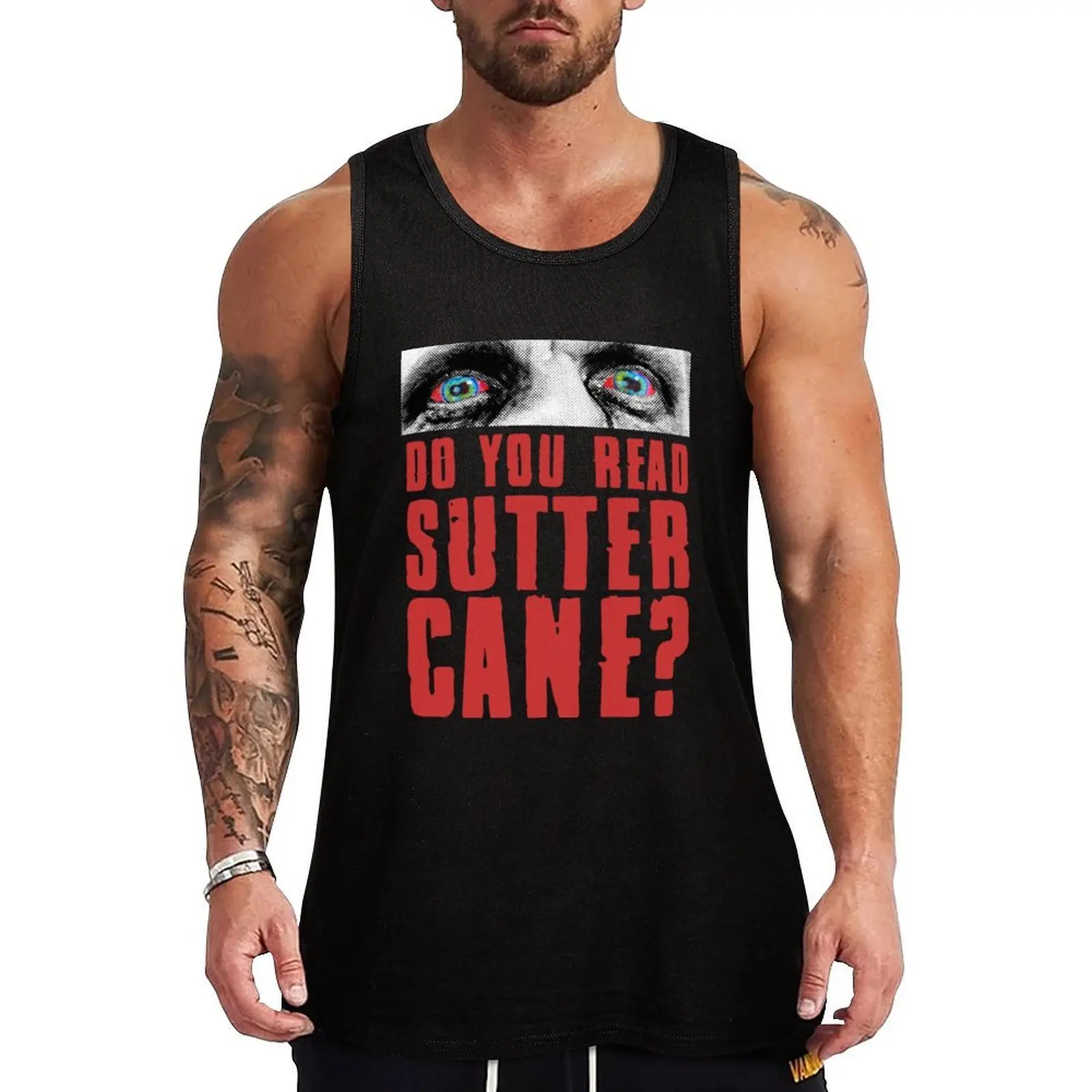 ¿Lees Sutter Cane? Camiseta Deportiva sin Mangas, Ligera y Transpirable para Gimnasio