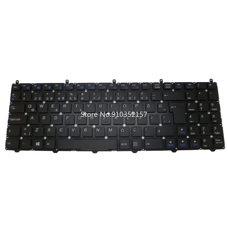 TR Teclado Para CLEVO W650EH MP-12N76TQ-43001 MP-12N76TQ-4302 MP-12N76TQ-4305 MP-12N76TQ-430 MP-12N76CH-4304 MP-12N76TQ-43051