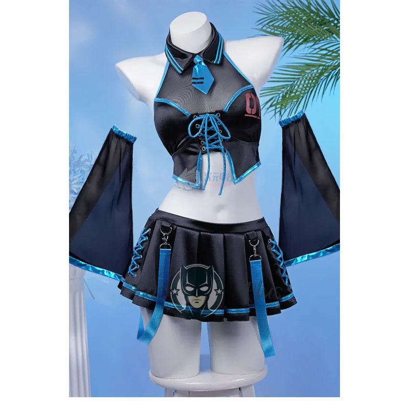 Anime Game Miku Seaxy Suits Cosplay Costume Girl Halloween Carnival Roleplay Uniforms Carnival Set Swimsuit Clothes - view 4