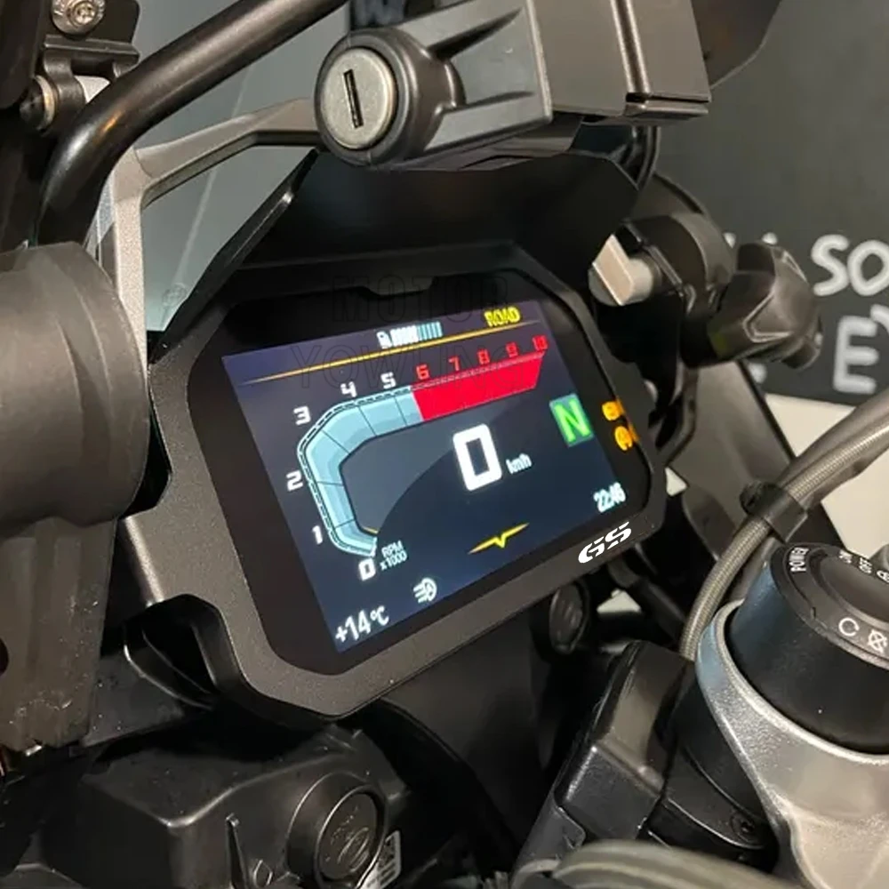 

Солнцезащитный козырек для инструментов для BMW R1200GS ADV R1250GS Adventure R 1250 GS 2018-2023 R1200 GS LC Rallye TFT Защитная защита от кражи
