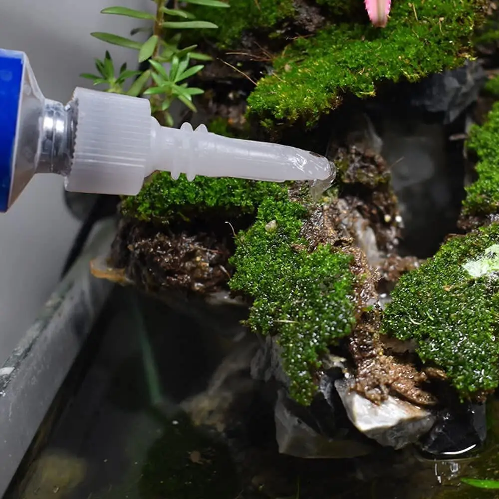Aquarium Glue Instant Adhesive Multi-Purpose Aquarium Moss Glue for Plants And Cora Underwater Decorationls Instant Glue
