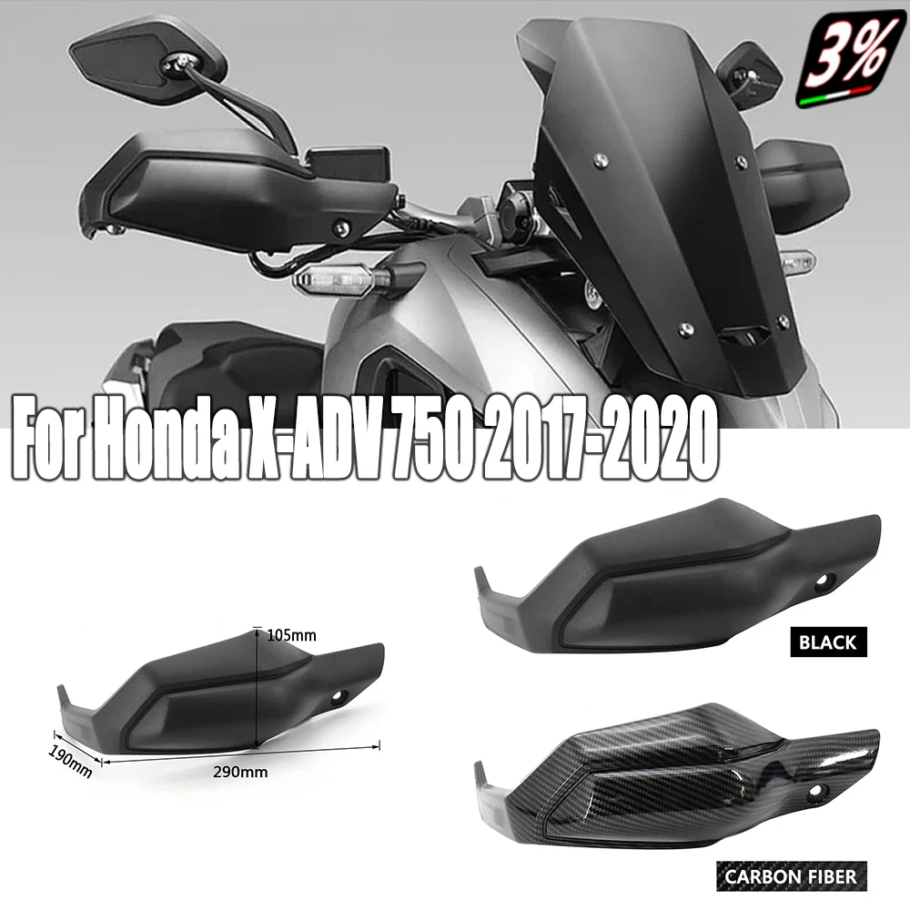 

For Honda X-ADV 750 XADV 750 XAD750 Motorcycle Accessories Hand Windproof Shield Protection HandGuards 2017 2018 2019 2020