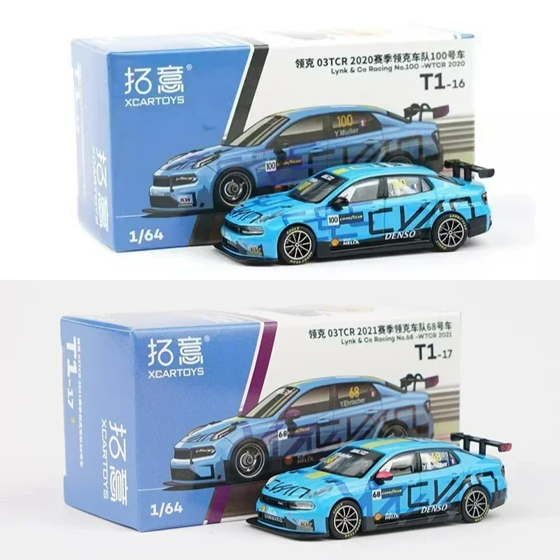 

XCarToys 1:64 Lynk & Co 03TCR 2020 #100 / 2021 #68 литая модель автомобиля