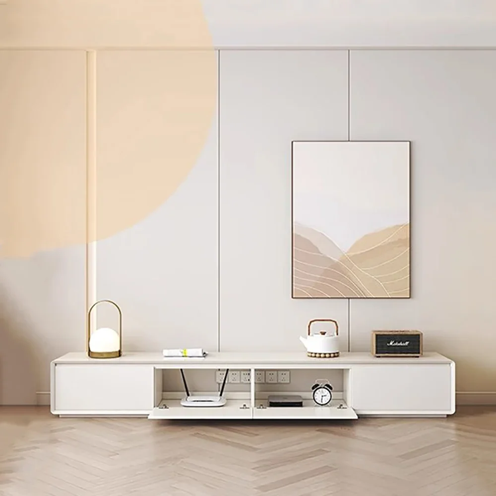 Einzigartiger einfacher TV-Ständer mit Aufbewahrung, Dekor, moderner, eleganter TV-Schrank, luxuriöser Glamour Mueble De Salón Moderno Para La TV-Wohnmöbel