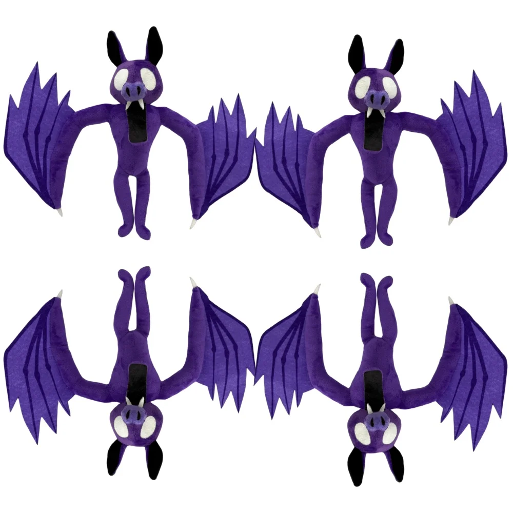 

35CM New 99nights Bat 99 Nights In The Forest Plush Doll Cute Anime Peripherals Toy Birthday Christmas Gift