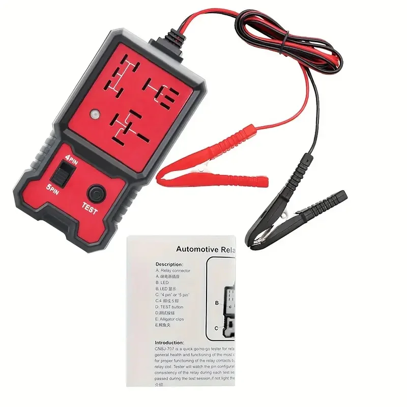 CNB-707 Car Battery Checker Auto Electrician Tool for Assessing Battery Health image 4