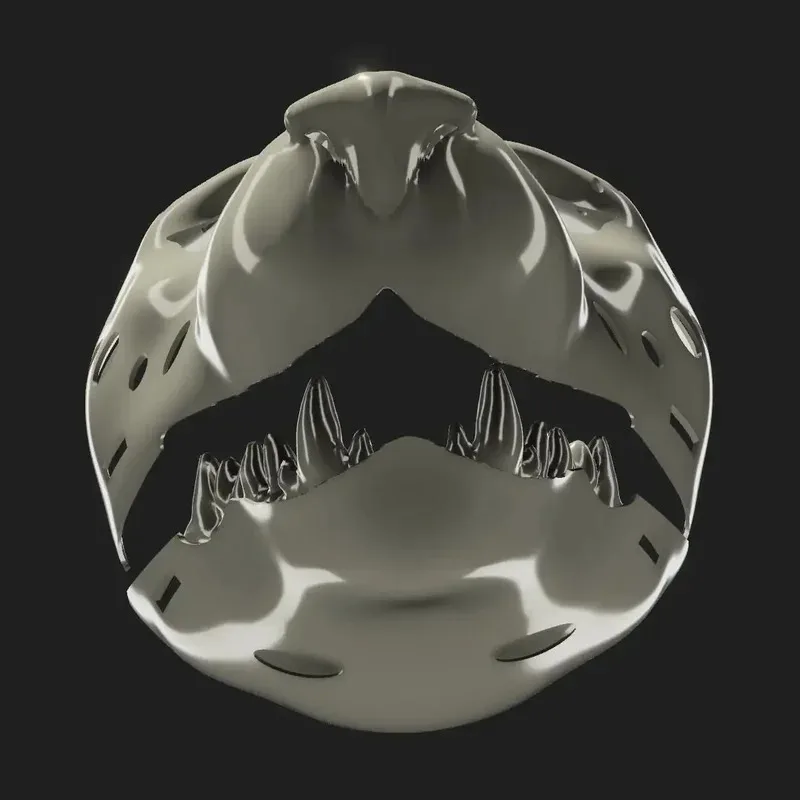 

DY20Kemono Fursuit TIger Headbase Mask New Realistic Furry Beast Costume Skull 3D Printing Cosplay25