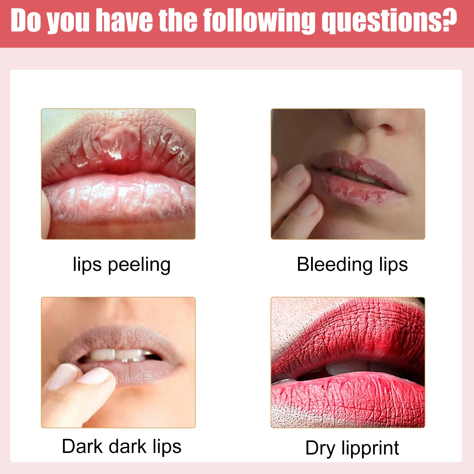 Eelhoe 5 teile/satz Lippen aufhellung creme feuchtigkeit spendender Lippen balsam verblassen Lippen linien lang anhaltendes Anti-Cracking Lippenstift Lippen pflege Make-up