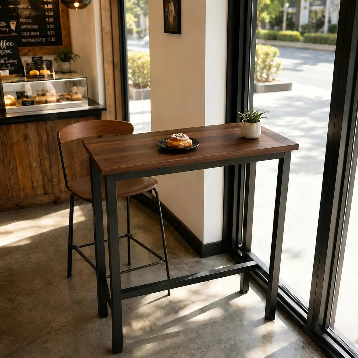 Walnut Bar Table 41