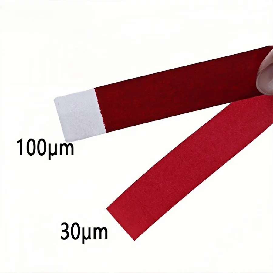 1 box Dental Articulating Paper Dentist Lab Products Double-sided Bite Strips Oral Teeth Care Whitening Material Tool 30/100µm