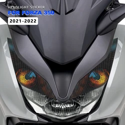 Headlight Sticker Waterproof Motorcycle Decals for Honda Forza 350 Forza350 NSS 350 NSS350 2021 2022 Accessories Stickers