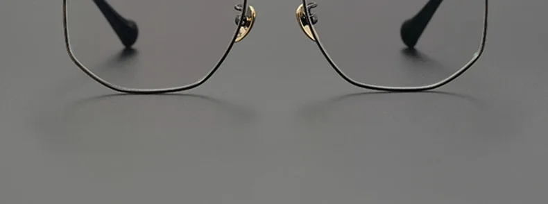 Japanische Design Pilot Titan Quadrat Gläser Rahmen Männer Optische Brillen Frauen Myopie Lesen Rezept Brillen Brillen – Detail 5