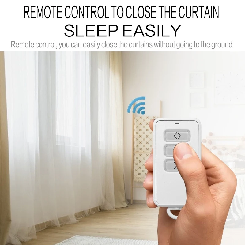 X101 Smart Home Automatic Curtain Machine With Remote Control Support Mobile Phone App Control USB Charging 5200mAh