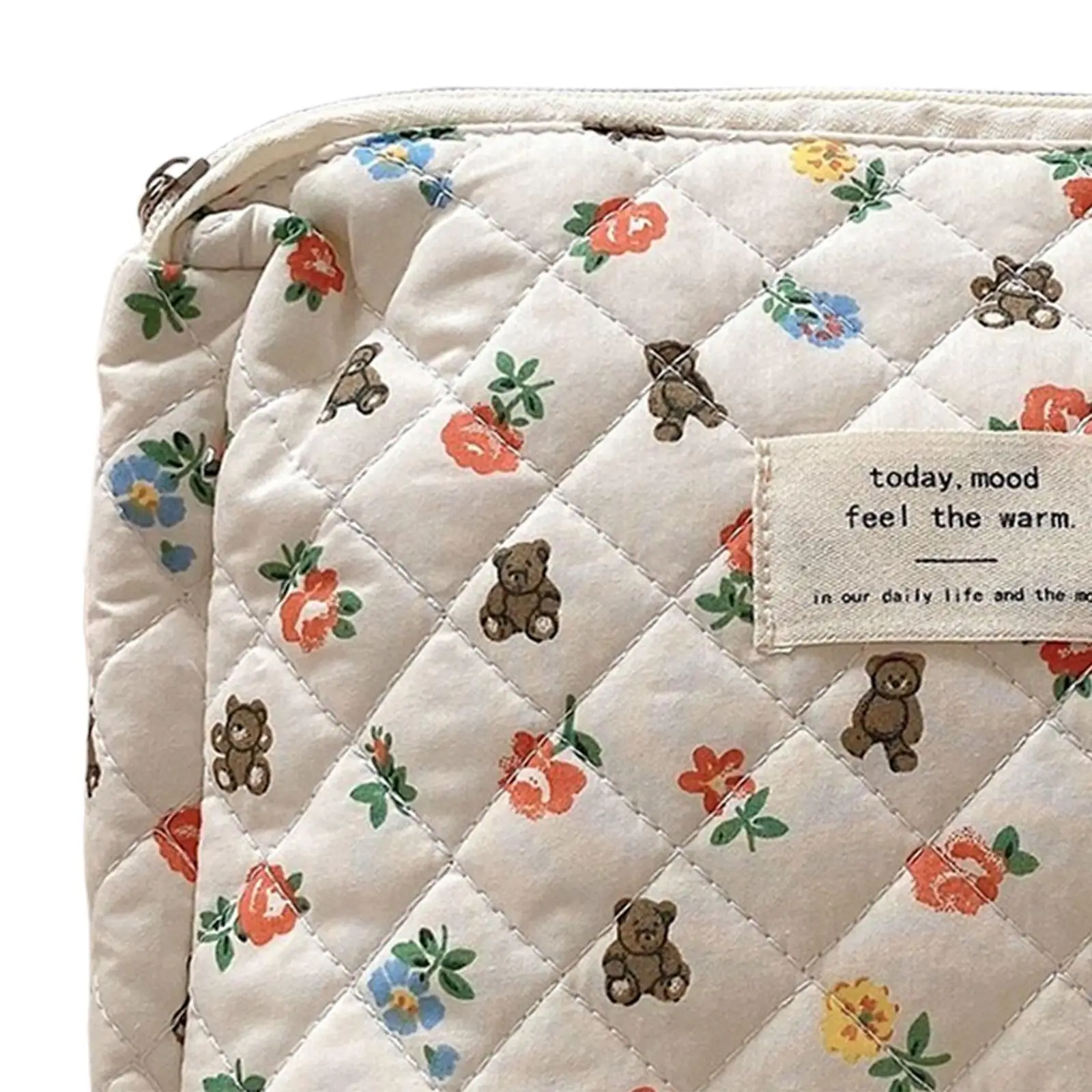 Toiletry Bag Smooth Zipper Organizer Pouch Handbag Purse, Make up Case Cosmetic Bag Makeup Bag, for Women Girls.