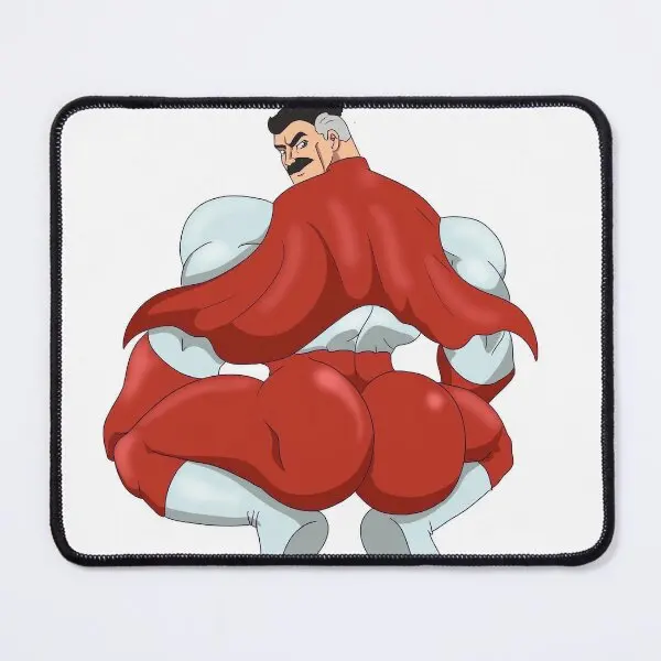 Invincible Think Mark Thicc Booty Omni M  Mouse Pad Desk Mens Gamer Play Mat Carpet PC Computer Table Anime Keyboard Printing