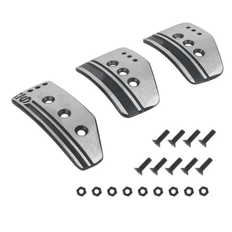 AB56-Car Aluminum Alloy Pedal Rest Pedal Accelerator Pedal Clutch Pedal Cover Formanual Transmission Car Pedals