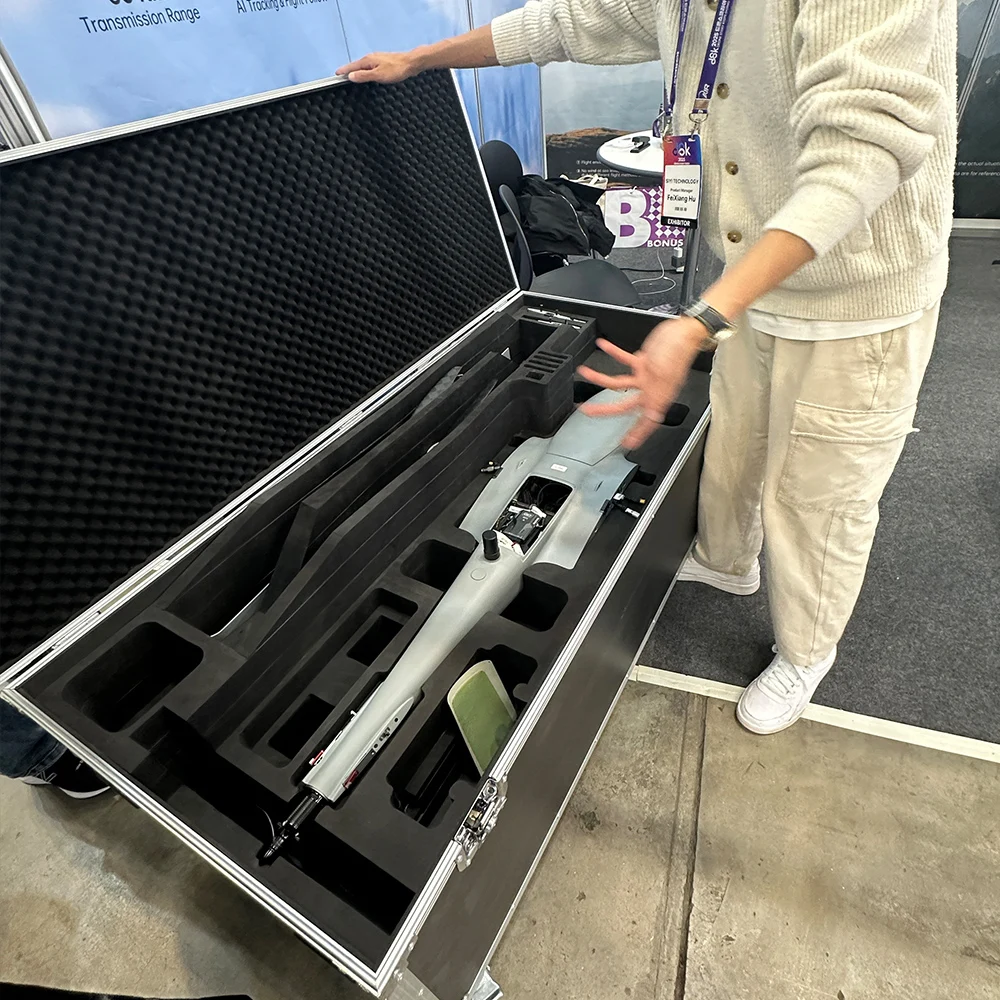 オリジナル SIYI reebot UniVTOL V2200 ドローン プラットフォーム クイック アセンブリ、高効率操作センチメートルレベルのポジショニング
