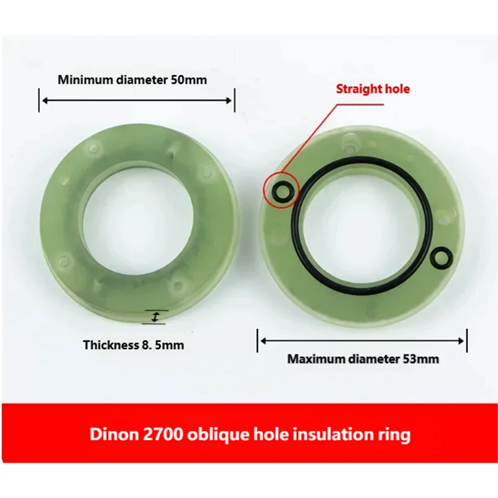 5PCS Dineng Insulating & Ceramic Rings – Bystronic Laser Cutting Head Spare Parts: 3501 Inclined-Hole Thick Ceramic Ring,