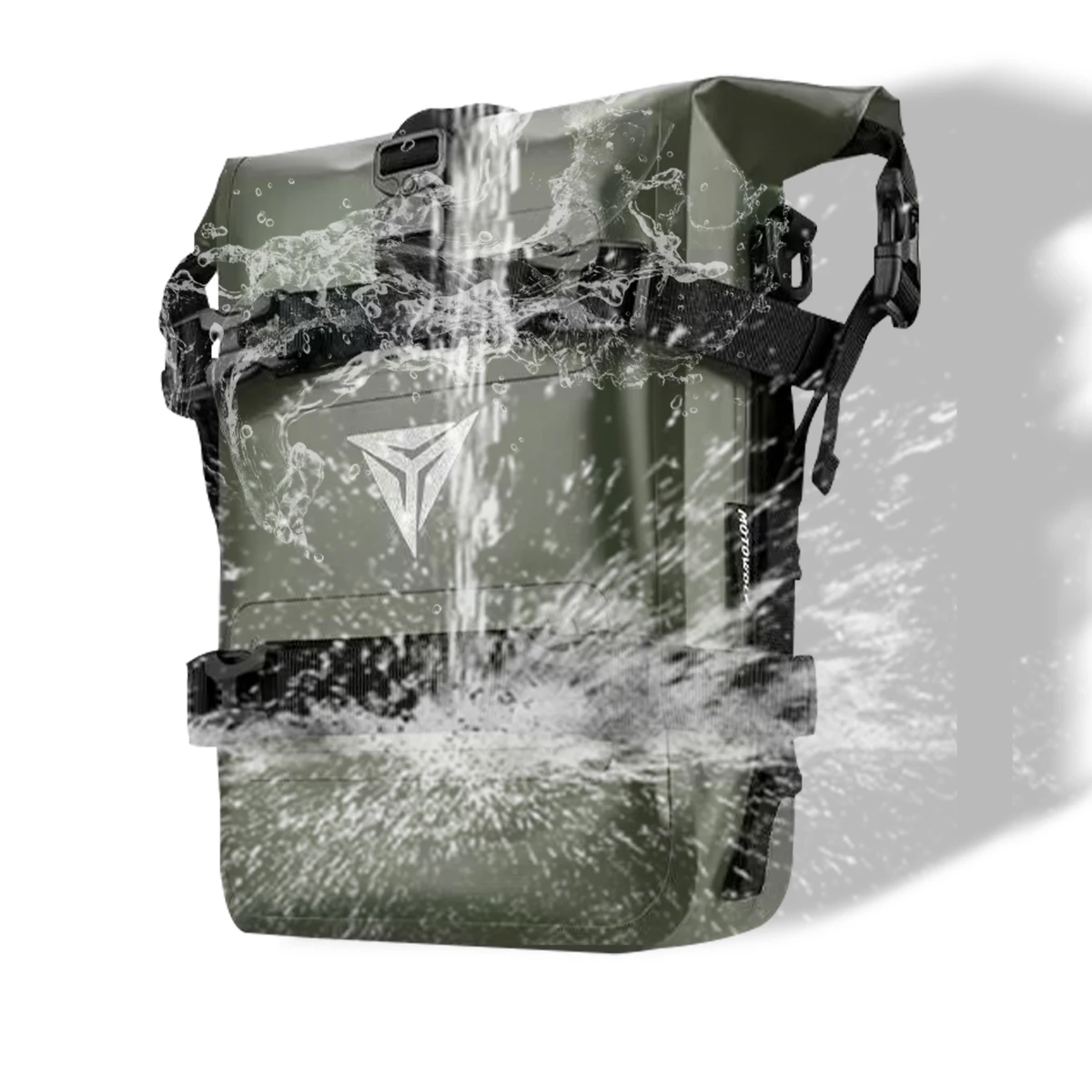 Motorfiets voorbumper tas Achtertas Motor Zijtas 8L Volledig Waterdichte Moto Zadel Fietstas Professionele Motor Accessorie