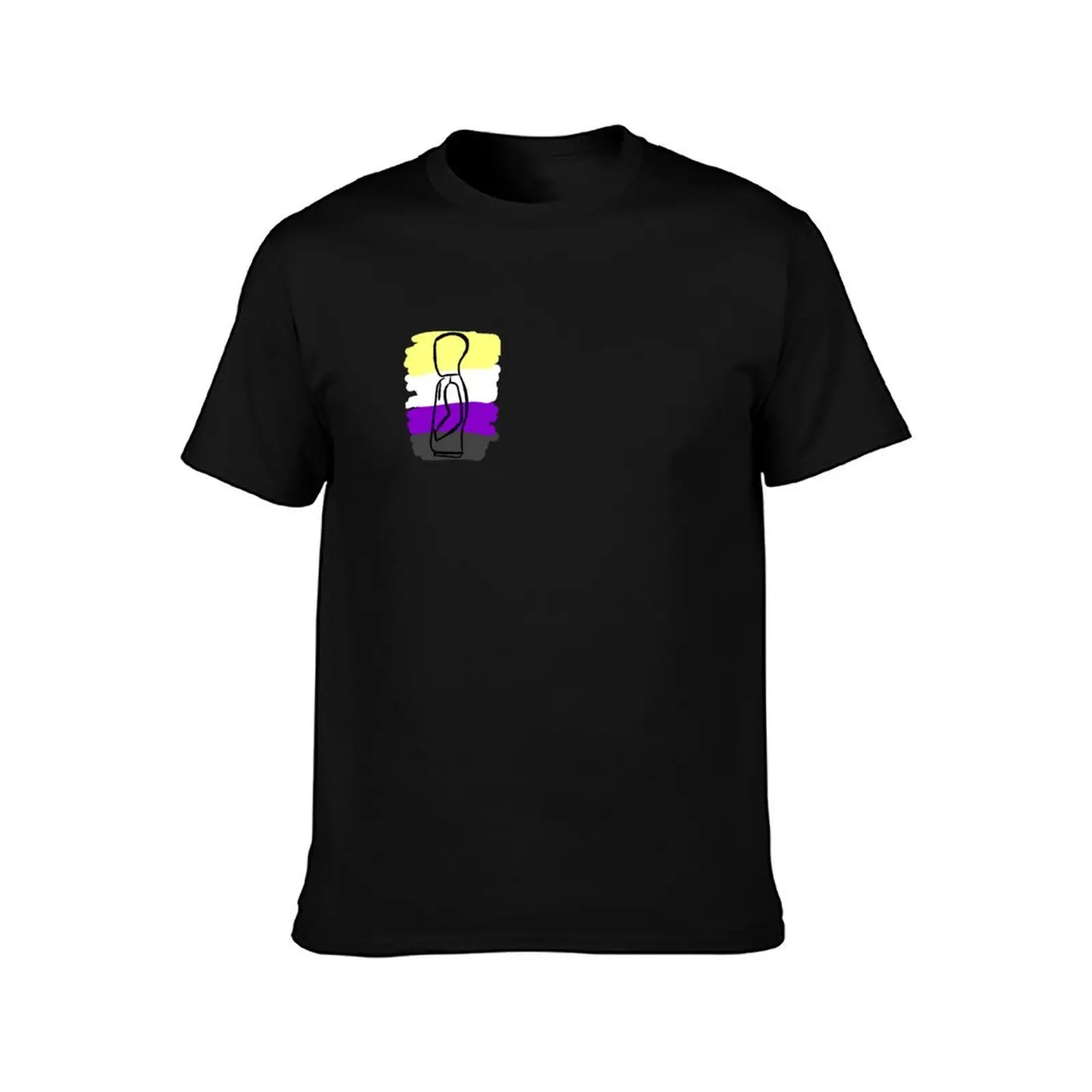Dysphoria Hoodie Non-Binary Flag T-Shirt Festival Short Sleeve T-Shirt