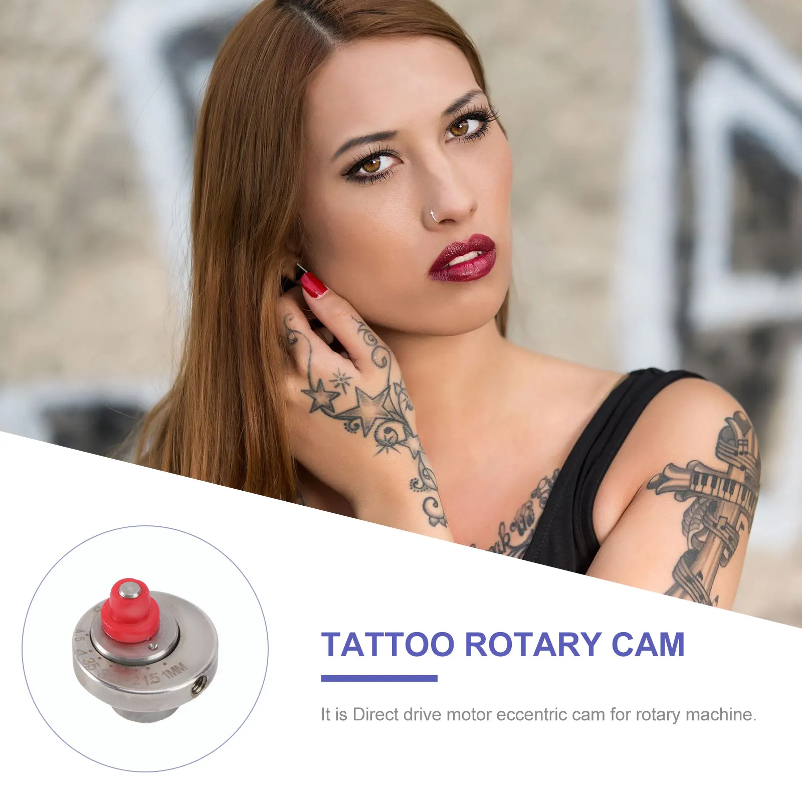 

Motor Accessories Rotary Cam Replacement Bearing Silver Wheel for Machine Enthusiasts High Quality Durable Easy