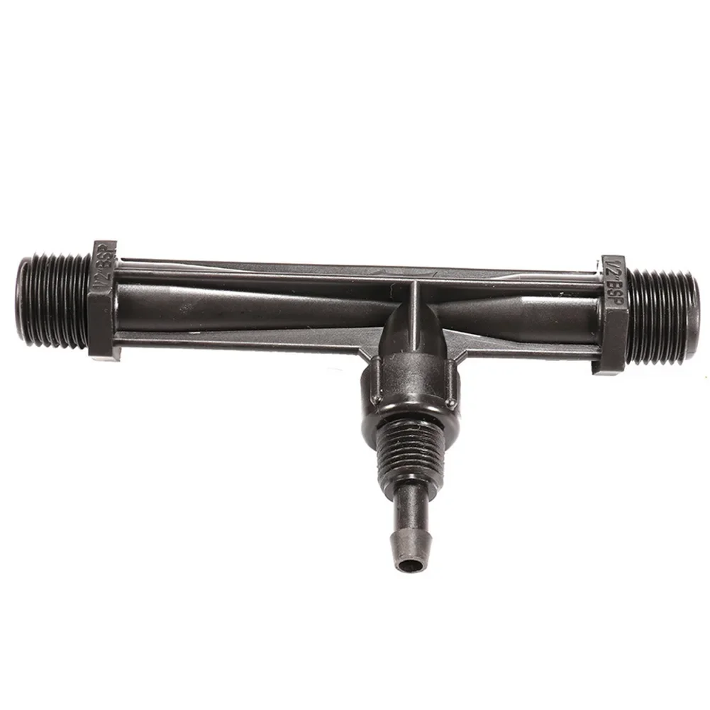 Venturi Fertilizer Injector for Agriculture 12 Irrigation Device with 1/2 Inch Thread Connector for Fertilizer Injection