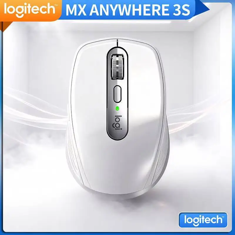 

Компактная мышь Logitech MX Anywhere 3S, эргономичный дизайн, перезаряжаемая, с быстрым прокруткой для портативных ПК Mac