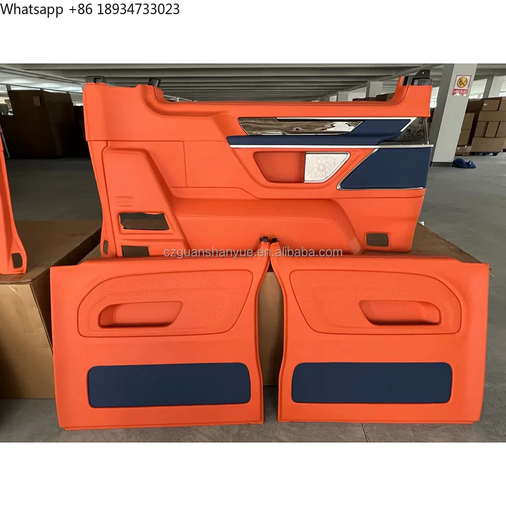 

Luxury Short Side Wall Interior Upgrade v Class Vito W447 Side Wall, Middle Door Can Be Customized for Wrapping
