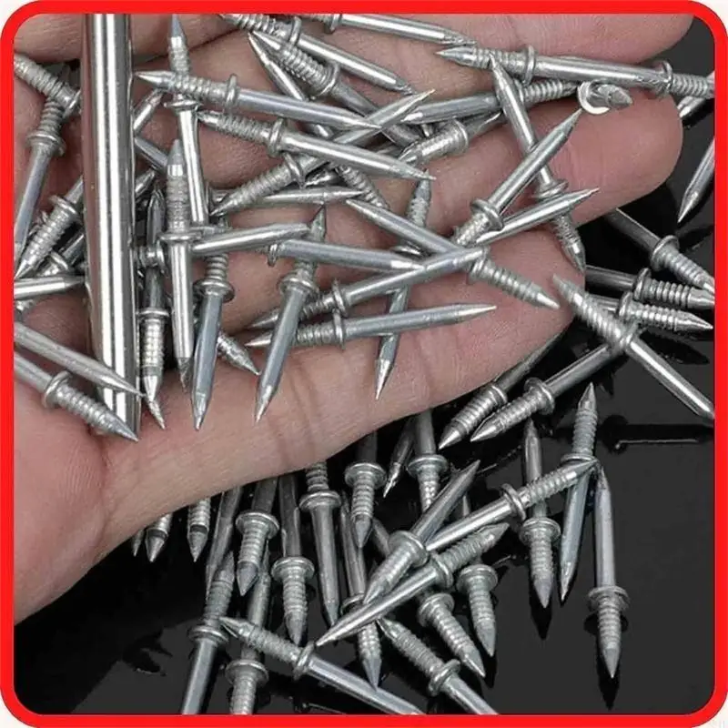 581E Professional Double Head Nails Reliable Invisible Nails for Furniture Home Decor