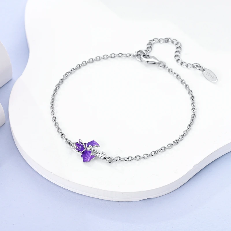 Bracelet Original 925 Sterling Silver Charms Bracelet 17-20CM Heart Bracelet for Women Bracelet Charms Birthday Jewelry Gifts