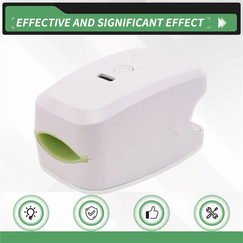 

AAAU-905NM Nail Therapeutic Instrument Portable Painless Nail Laser Therapy Device Anti-Slip Silicone Durable