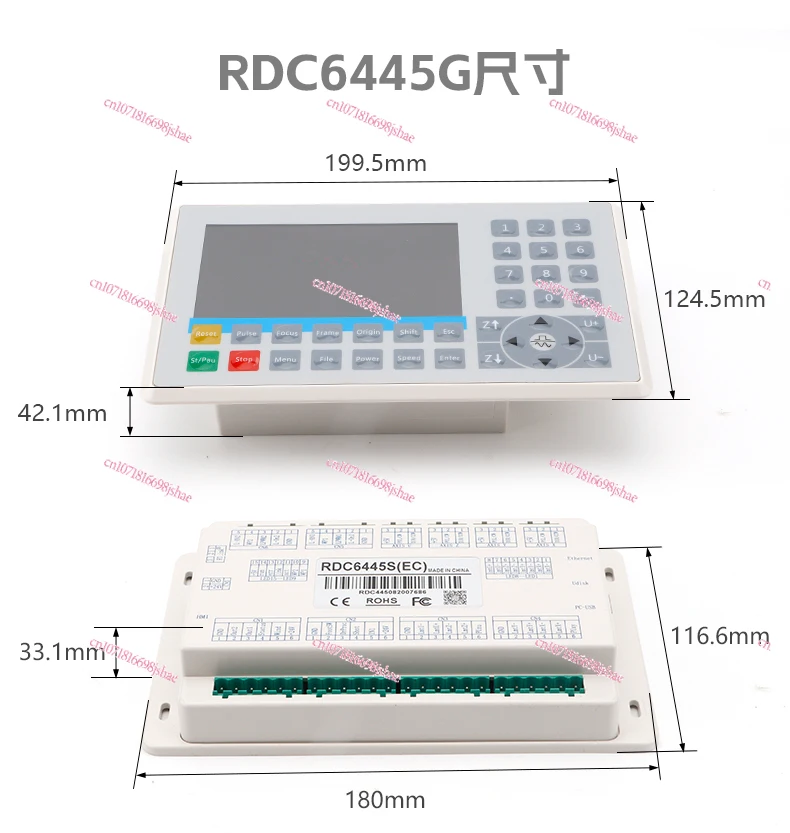 RDC6442 RDC6445 Control Card CO2 Engraving and Cutting Machine Edition Card