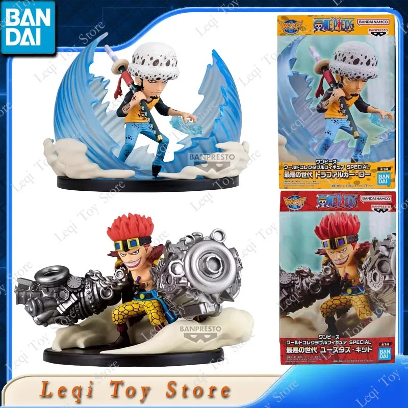 

Bandai Original Genuine ONE PIECE WCF Trafalgar D. Water Law Eustass Kid Action Anime Figures Toys Kids Gift Model Ornaments