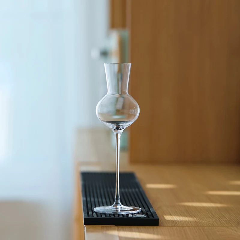 CRISON TT6202 Scotland Whisky Crystal Glass Tulip Aroma Professional Brandy Snifter Whiskey Scent Wine Cup Goblet for Tasting