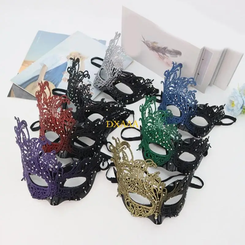 DXAA再利用可能なフレンドリーなプラスチックハーフフェイスカバー女性のための軽量アクセサリー