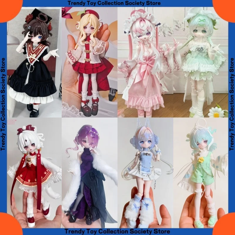 

Mi Tian Third New Product Generation Fortune Fortune-Teller 8-Point Bjd Action Figure Blind Box Table Decoration Trendy Gift