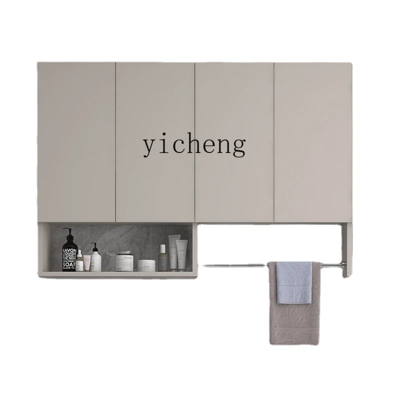 XL Alumimum Balcony Wall Cupboard Closet Wall-Mounted Kitchen Top Cabinet Locker Bathroom