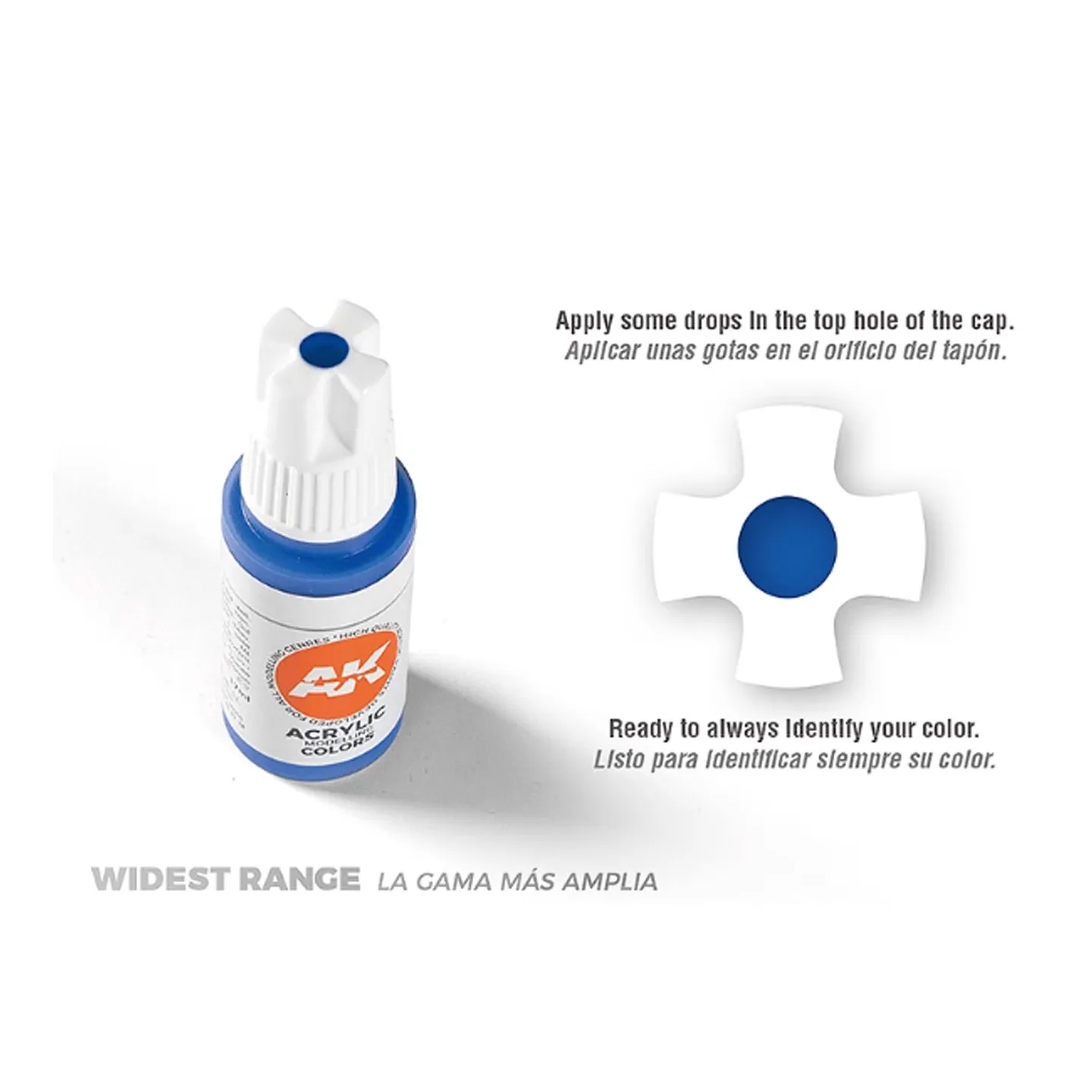 Spanish AK Paint Hand Painted Third-generation Water-based Paint 17ML AK11169-218