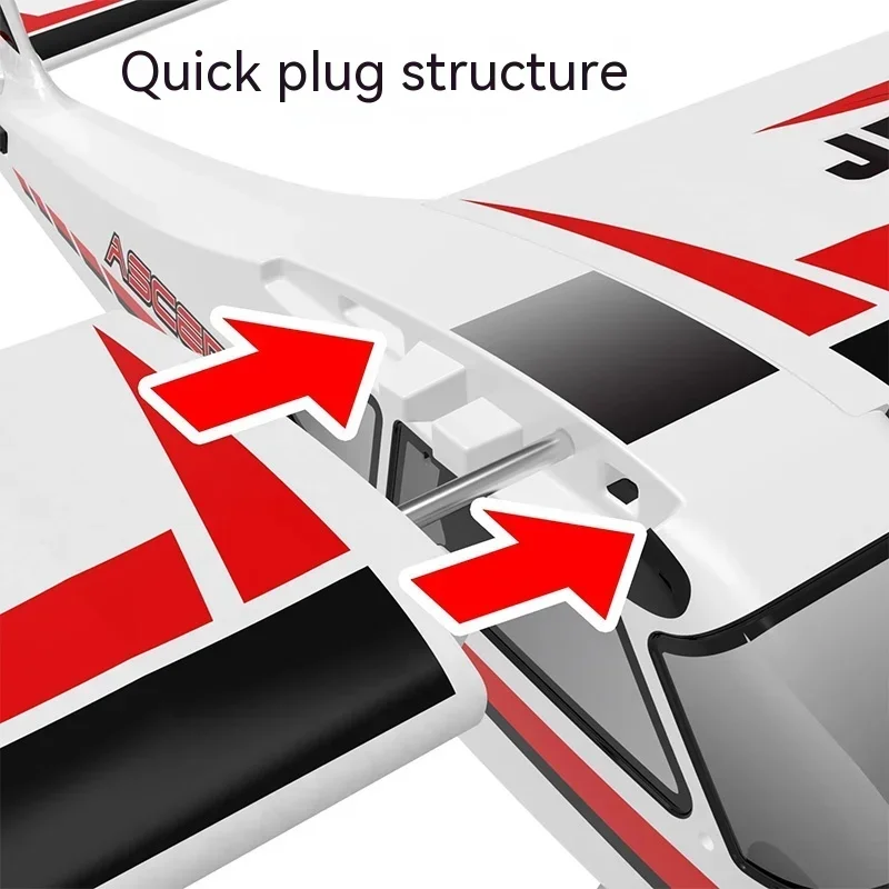 Controle Remoto Modelo de Avião, Asa Fixa, Motor Brushless, Four Way Cessna, Treinador, 1.4m, Four Spans, Euros 74708