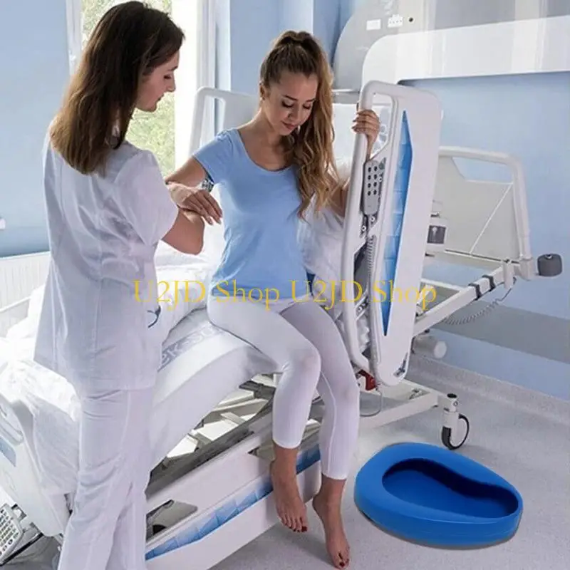 U2JD Plastic Bedpans for Elderly Men Women,Heavy Duty Bed Pan Hospital Home Bed Pan Female Urinal for Bed Patients
