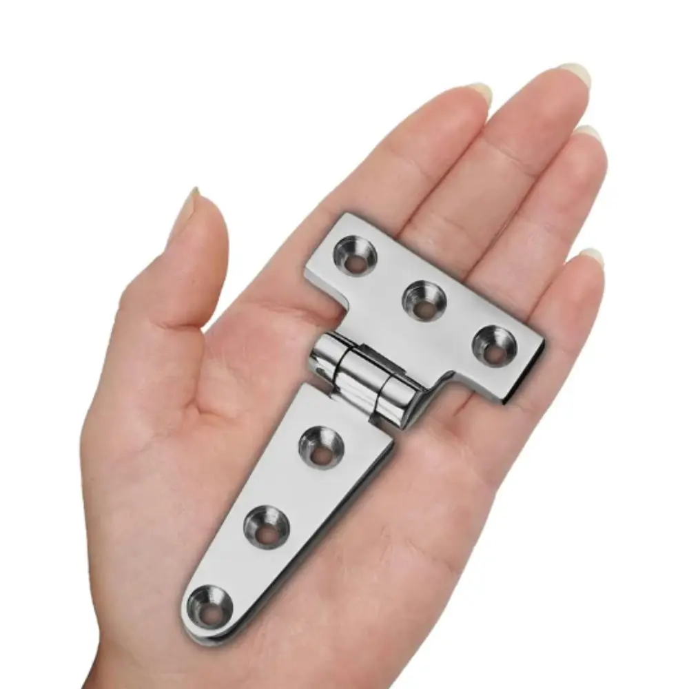 316 Stainless Steel Marine Grade T Hinges No Noise Easy Mounting Heavy Duty Hinges Heavy Duty With Screws Tee Hinges Boat Use