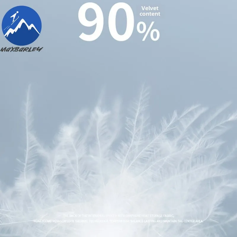 Maxbarley Luxury Down Jacket Men Winter 2025 Brand Designer Removable White Duck Down Lined Coat Casual Warm Hooded Parka Puffer