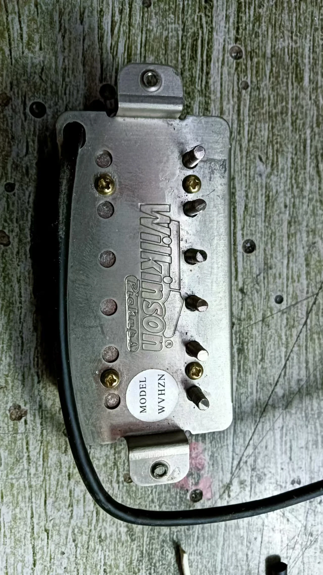 Wilkinson Alnico V Humbucker Neck Guitar Pickups Made in Korea Zebra