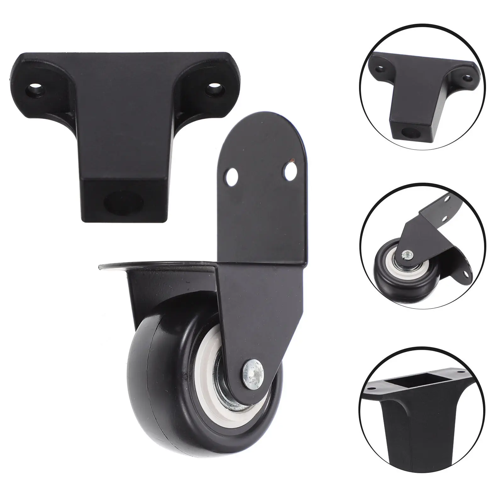 

1Set Speaker Casters and Pads Replacement Outdoor Accessory for Practical Easy Speaker Movement and Protection