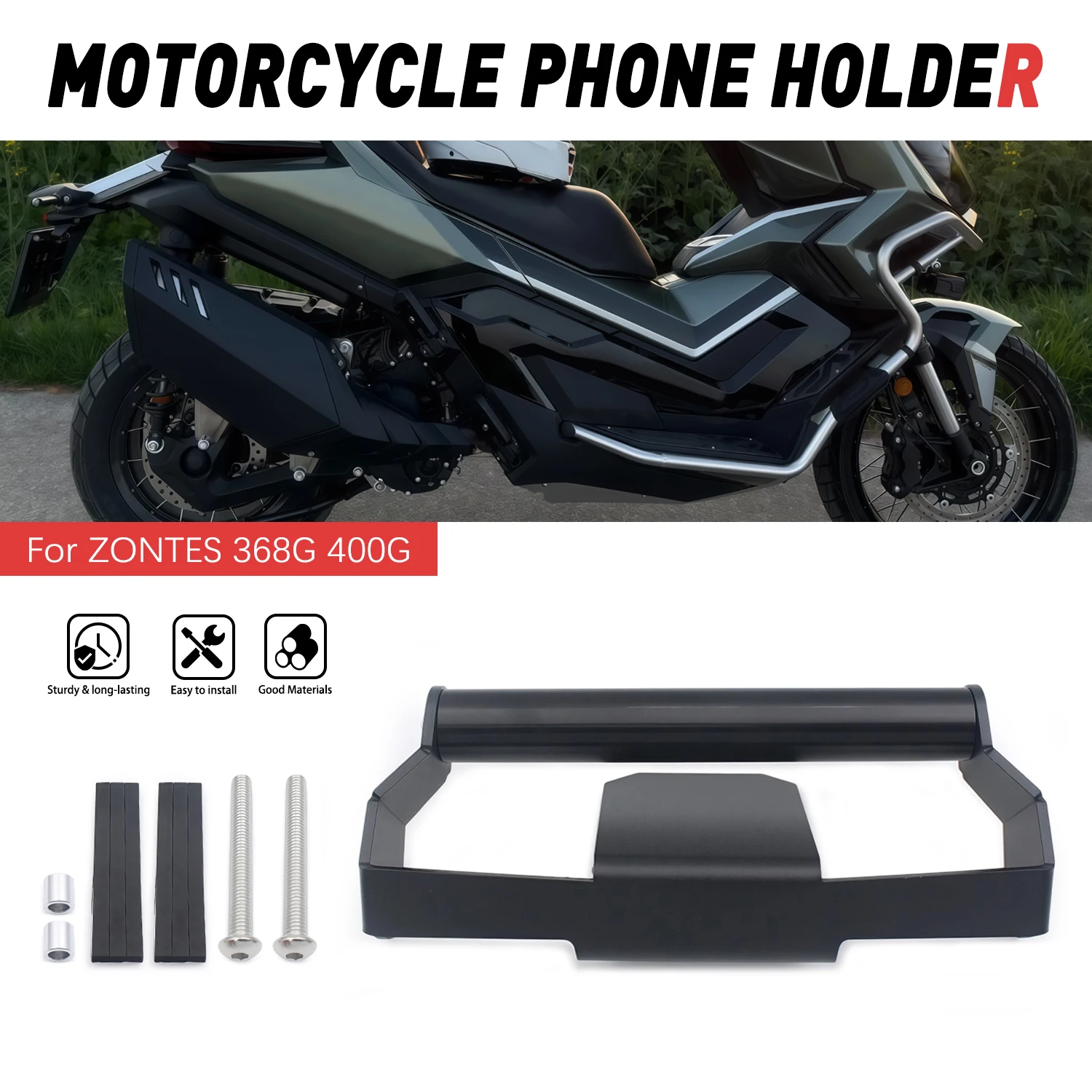 

Mobile Phone Bracket Modification For ZONTES 368G 400G GPS Bracket ZT 368 G ZT 400 G Motorcycle Part 368G Navigation Bracket