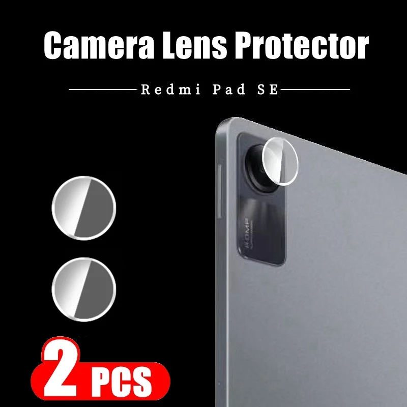 2PCS Camera Lens Protector Glass for Xiaomi Redmi Pad SE Back Lens Protective Glass on Red mi PadSE 11.0