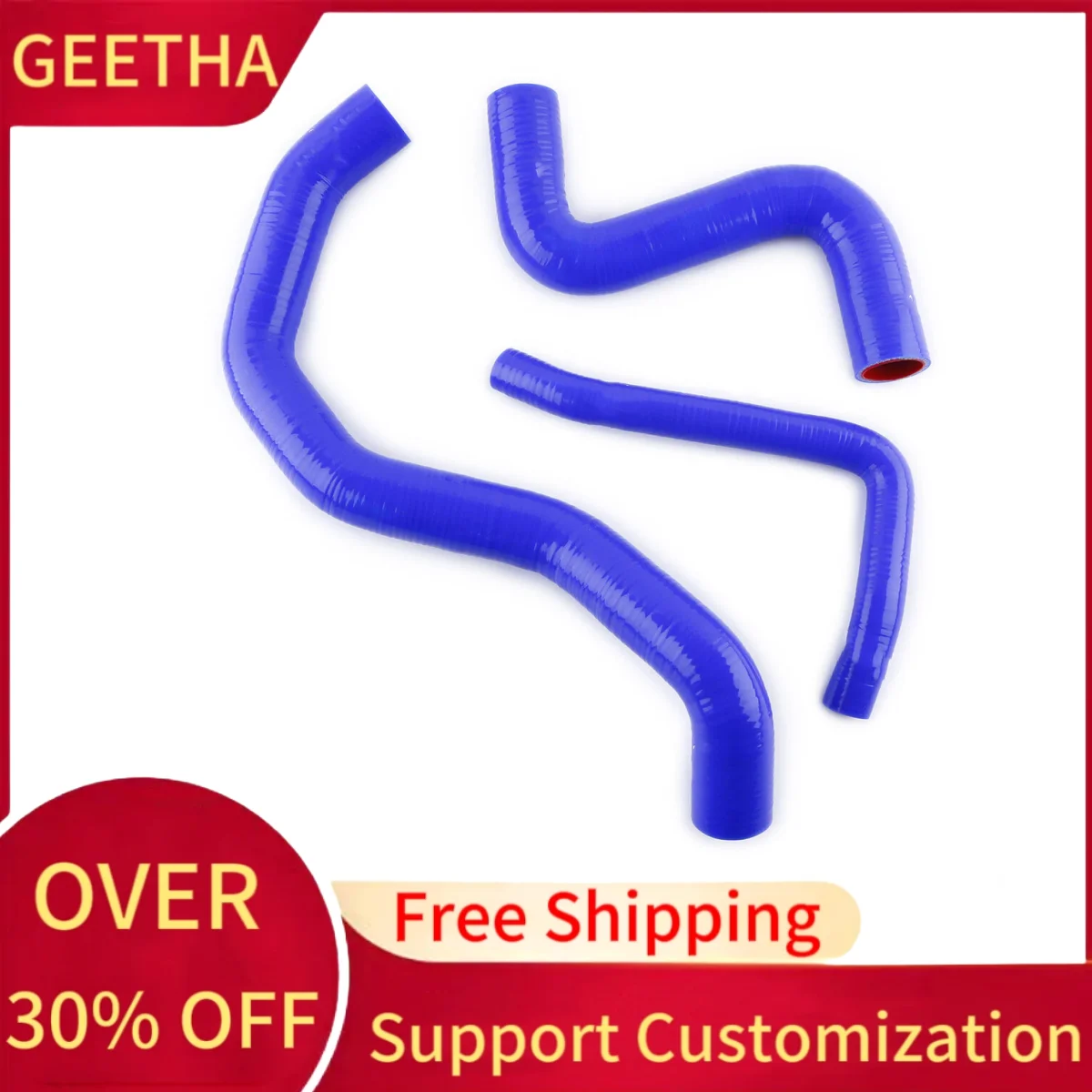For 2007-2013 Nissan Skyline GTR GT-R R35 VR38DETT Silicone Radiator Hose