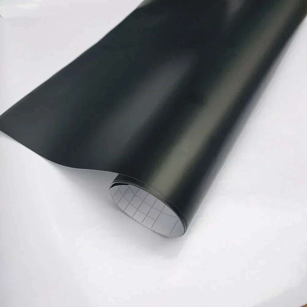 Matt Black Car Wrap Vinyl Auto Stickers PVC Vehicle Film Cover Wrapping Foil Sticker for Hood - Vehicle Accessory