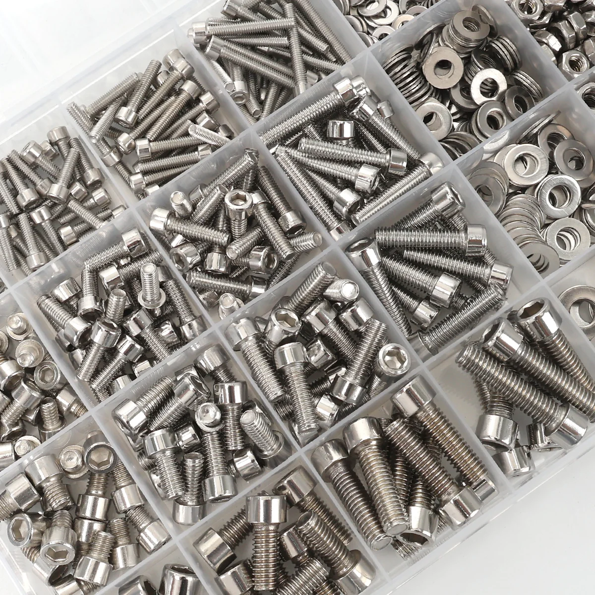 

620 шт. M2 M3 винты с головкой под торцевой ключ из нержавеющей стали, гайки и шайбы, используются для сборки мебели, ремонта и установки.