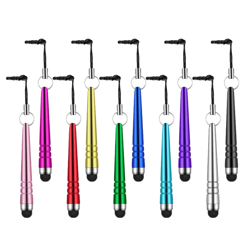40Pcs Colorful Baseball Bat Shaped Capacitive Stylus Pens 10 Bright Colors 4 Each Universal Touch Screen Stylus for Smartphones